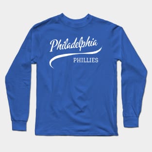 Philadelphia Phillies Wave Long Sleeve T-Shirt